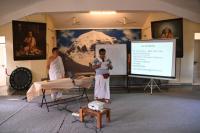 Chitrapur Eka Jyotisha Samiksha, a Presentation by Dr Vivek Balse (Pic Courtesy Shri Dinesh Karkal)